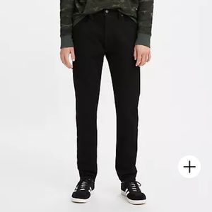 Levi’s 512 Men’s Black Jeans